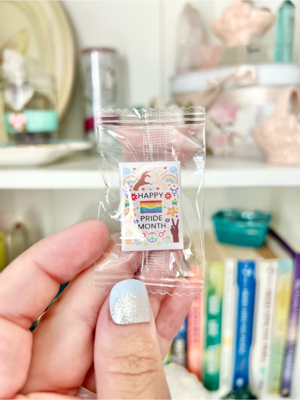 New Amazon Employee Exclusive Happy Pride Month Smile Enamel Lapel Pin Swag
